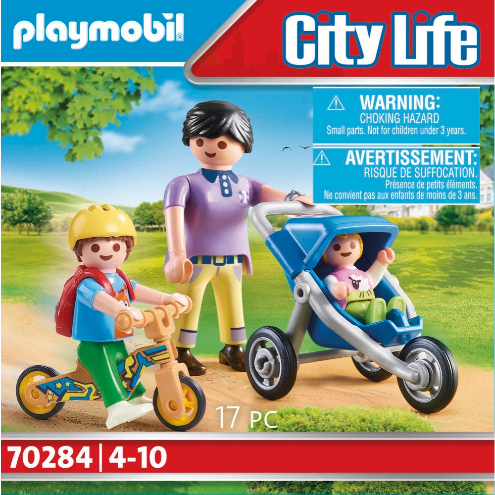 PLAYMOBIL 70284 Mama mit Kindern