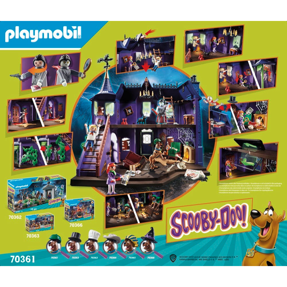 PLAYMOBIL 70361 SCOOBY-DOO! Abenteuer im Geisterhaus