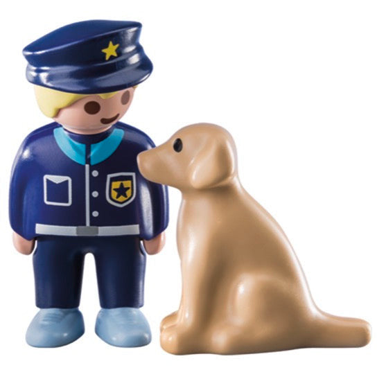 PLAYMOBIL 70408 Polizist mit Hund