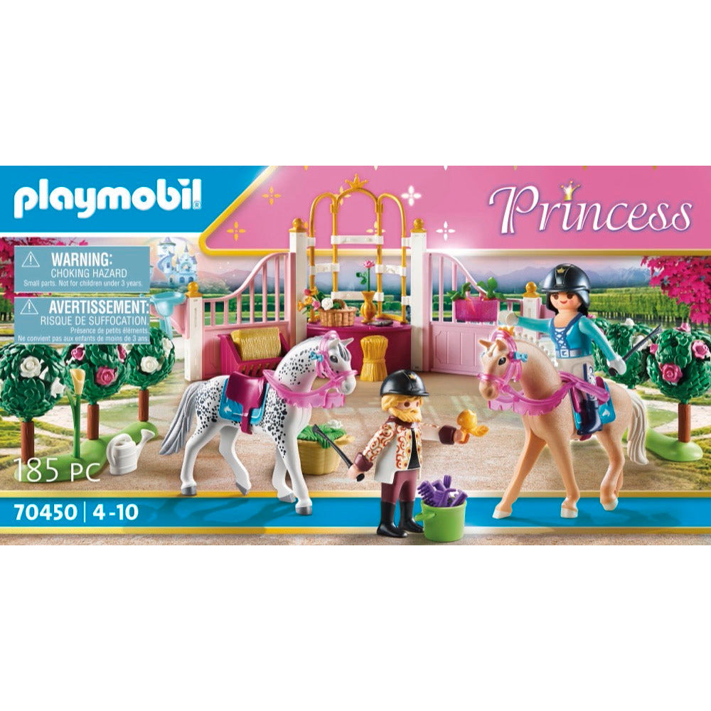 PLAYMOBIL 70450 Reitunterricht im Pferdestall