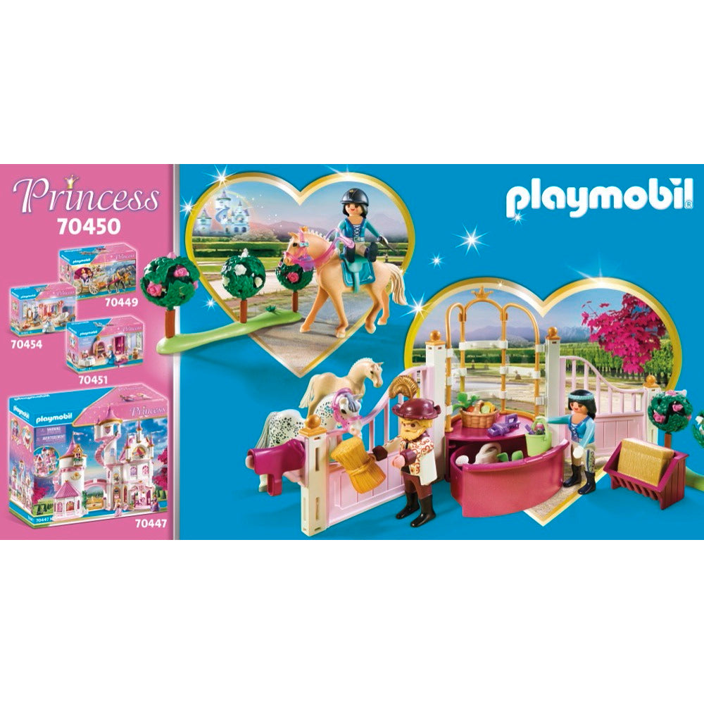 PLAYMOBIL 70450 Reitunterricht im Pferdestall