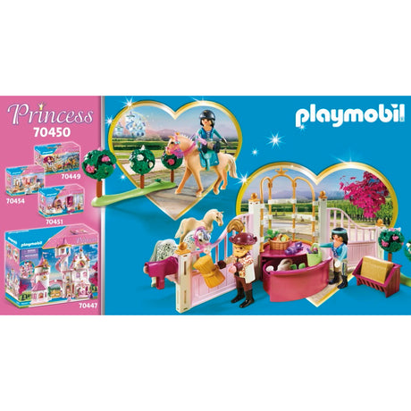 PLAYMOBIL 70450 Reitunterricht im Pferdestall