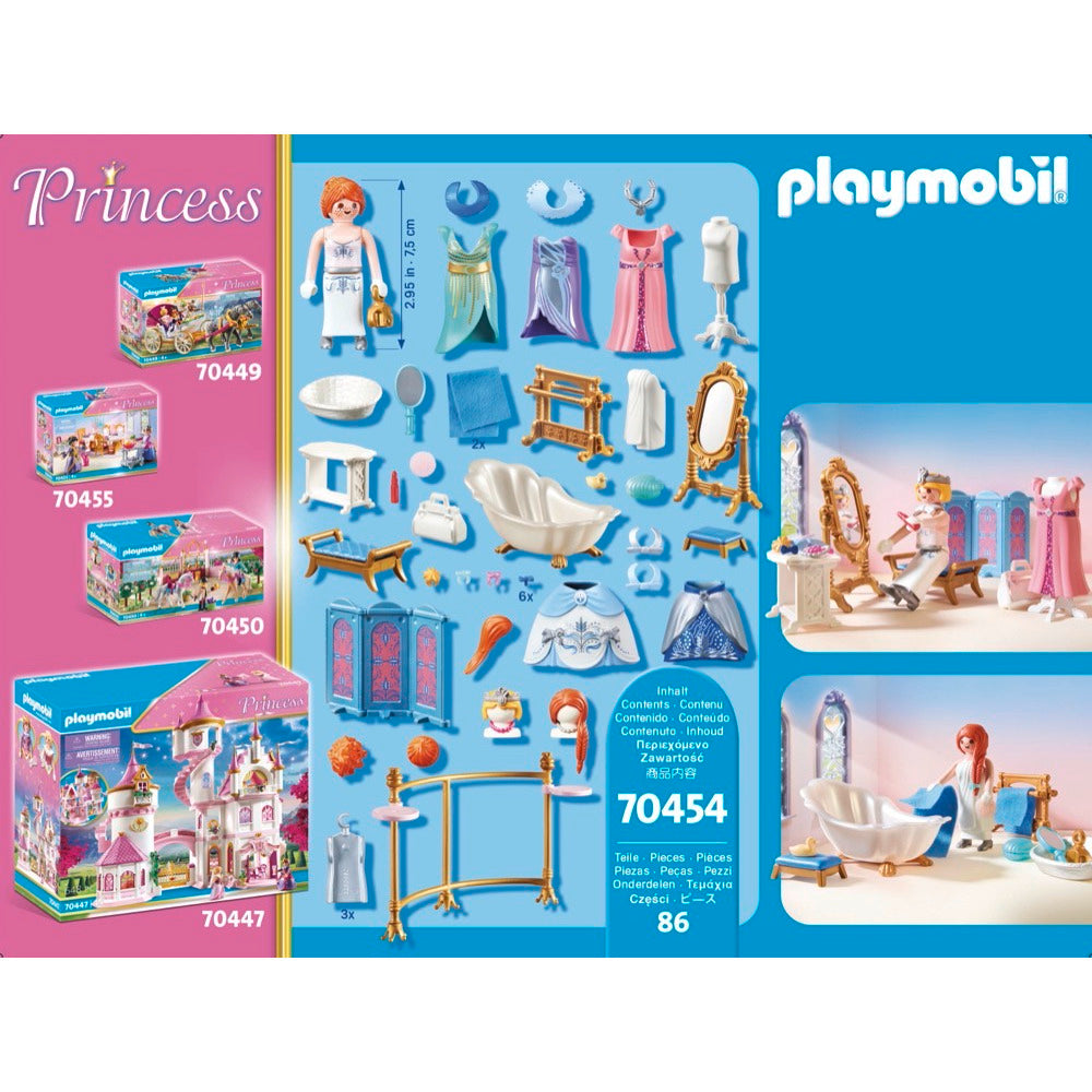 PLAYMOBIL 70454 Ankleidezimmer mit Badewanne