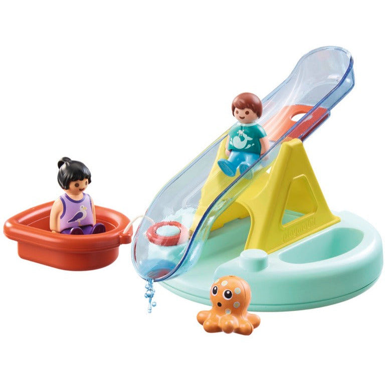 PLAYMOBIL 70635 Badeinsel mit Wasserrutsche