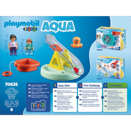 PLAYMOBIL 70635 Badeinsel mit Wasserrutsche