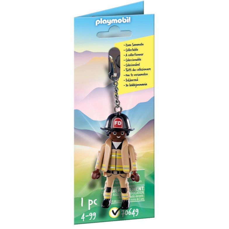 PLAYMOBIL 70649 Schlüsselanhänger Feuerwehrmann