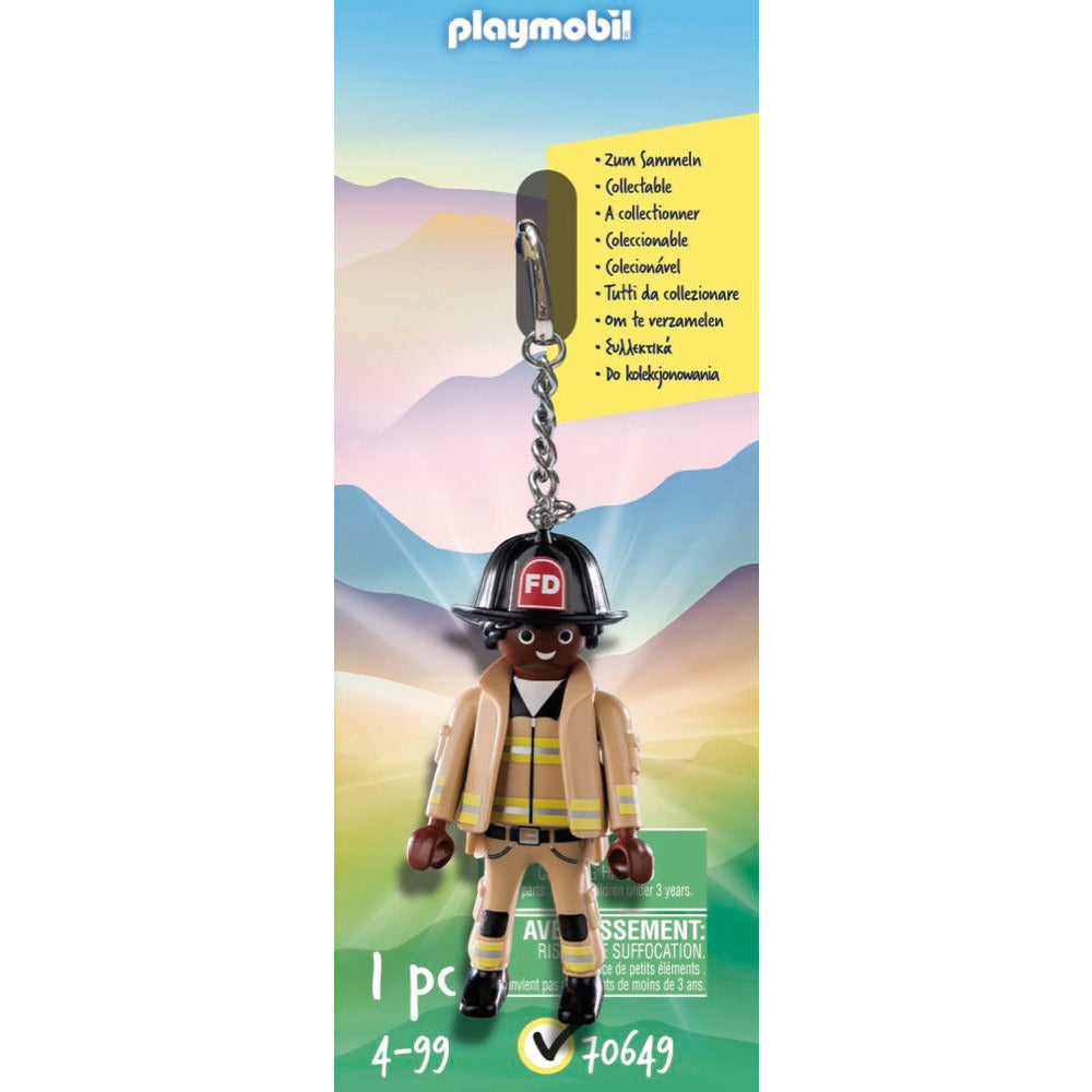 PLAYMOBIL 70649 Schlüsselanhänger Feuerwehrmann