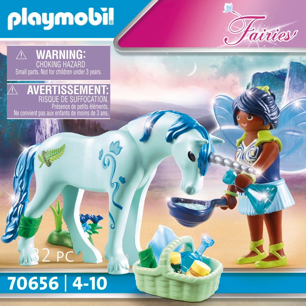 PLAYMOBIL 70656 Einhorn mit Heiler-Fee