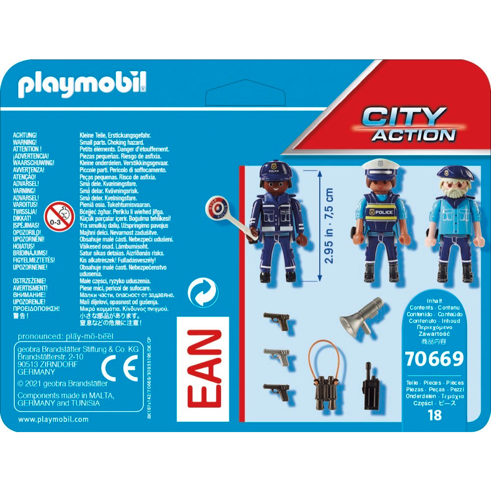 PLAYMOBIL 70669 Figurenset Polizei