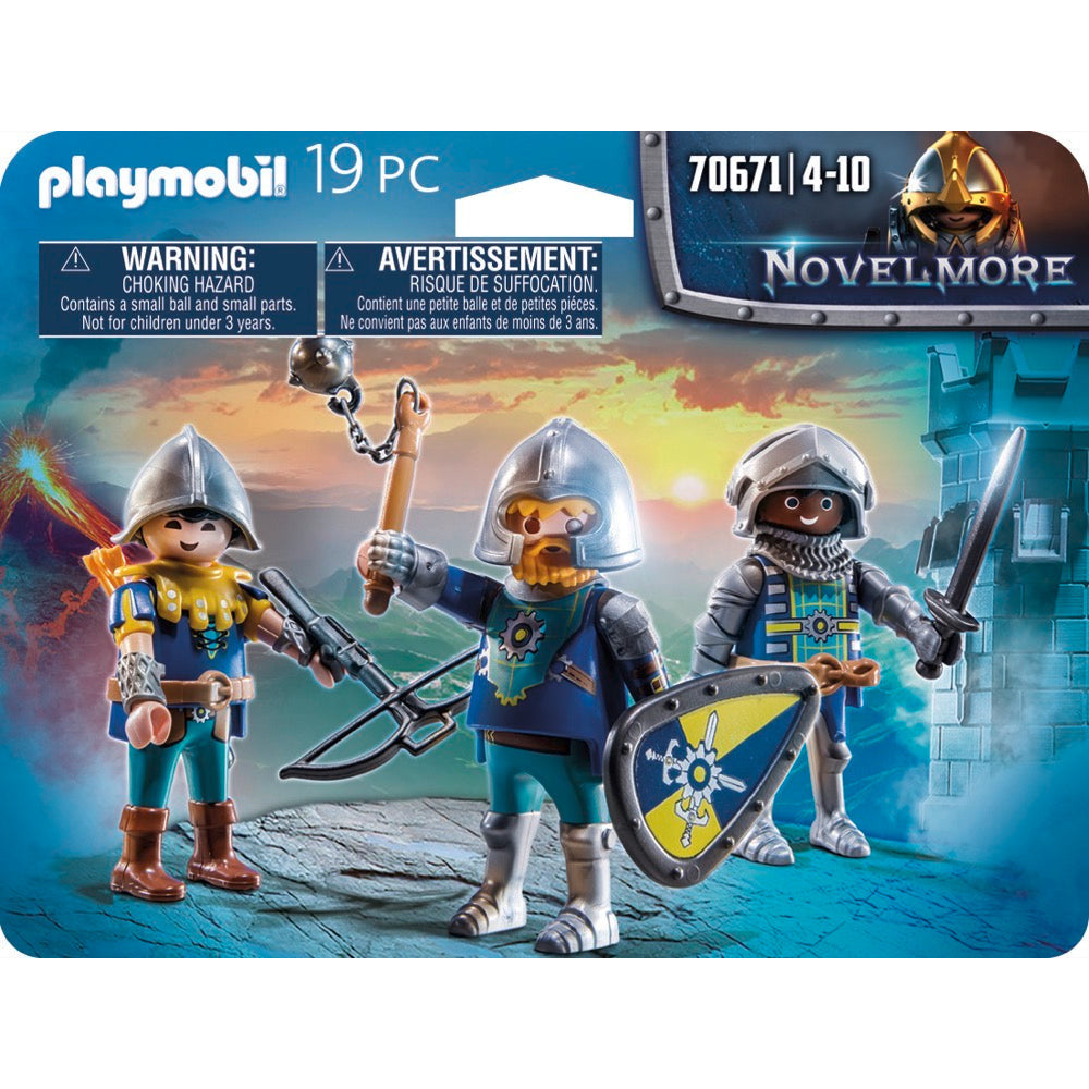 PLAYMOBIL 70671 3er Set Novelmore Ritter