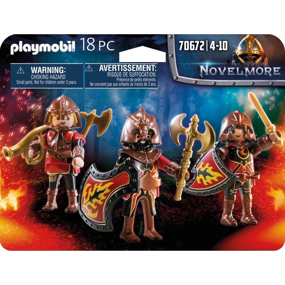 PLAYMOBIL 70672 3er Set Burnham Raiders