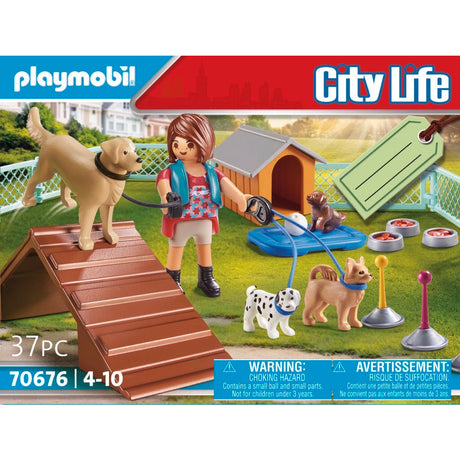 PLAYMOBIL 70676 Geschenkset 'Hundetrainerin'