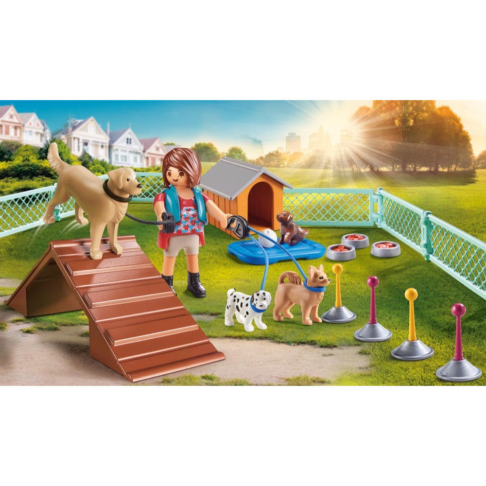 PLAYMOBIL 70676 Geschenkset 'Hundetrainerin'