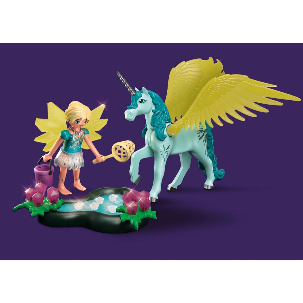 PLAYMOBIL 70809 Crystal Fairy mit Einhorn