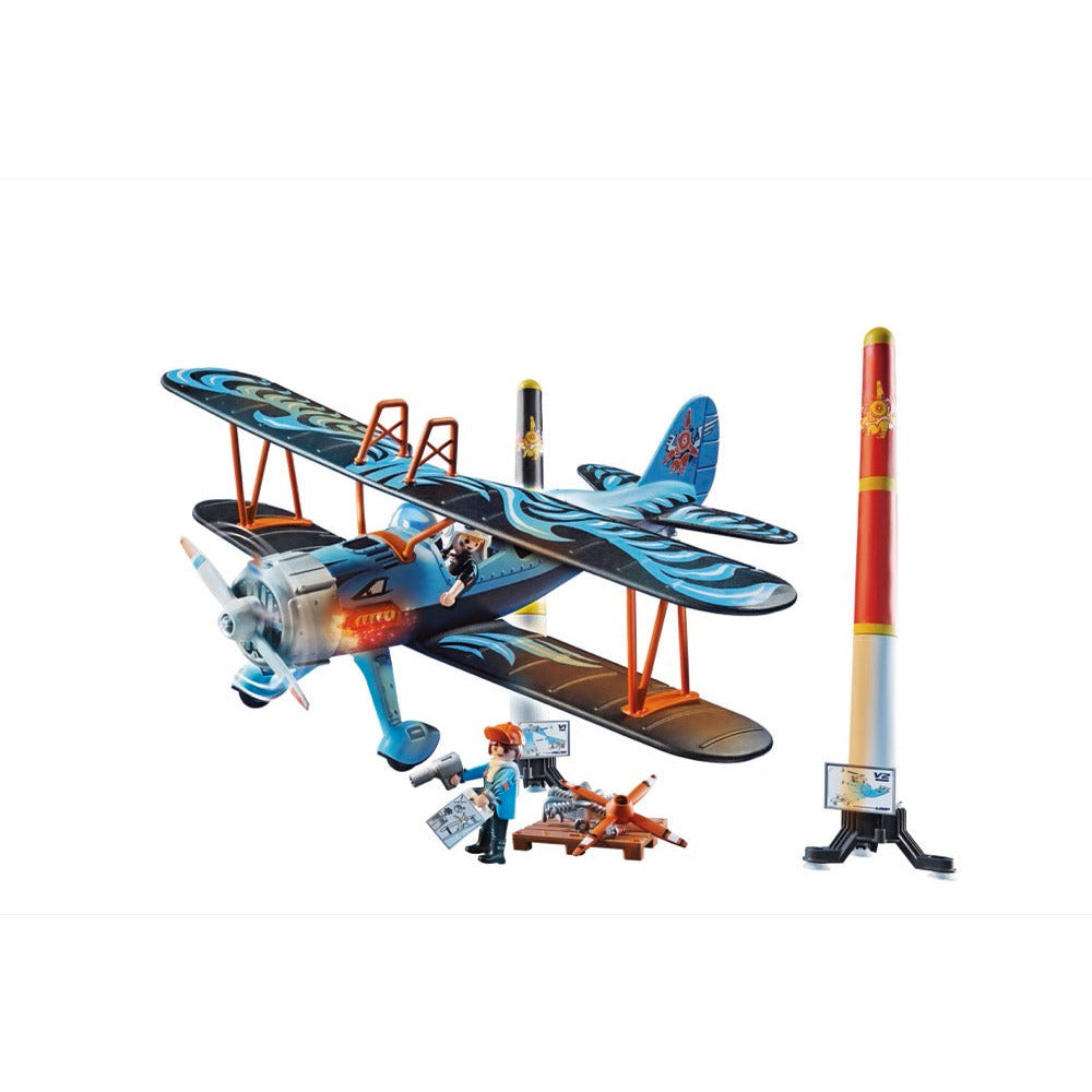 PLAYMOBIL 70831 Air Stuntshow Doppeldecker "Phönix"