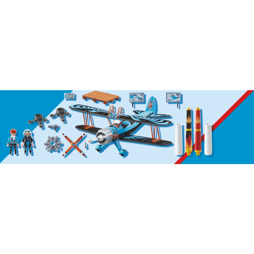 PLAYMOBIL 70831 Air Stuntshow Doppeldecker "Phönix"