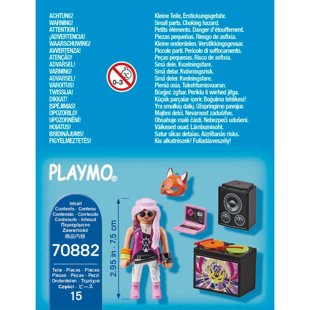 PLAYMOBIL 70882 DJ mit Mischpult