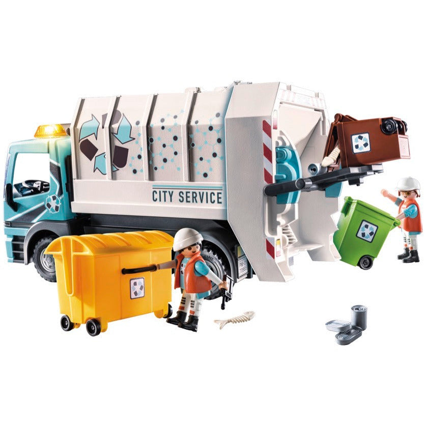 PLAYMOBIL 70885 Müllfahrzeug mit Blinklicht