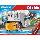 PLAYMOBIL 70885 Müllfahrzeug mit Blinklicht