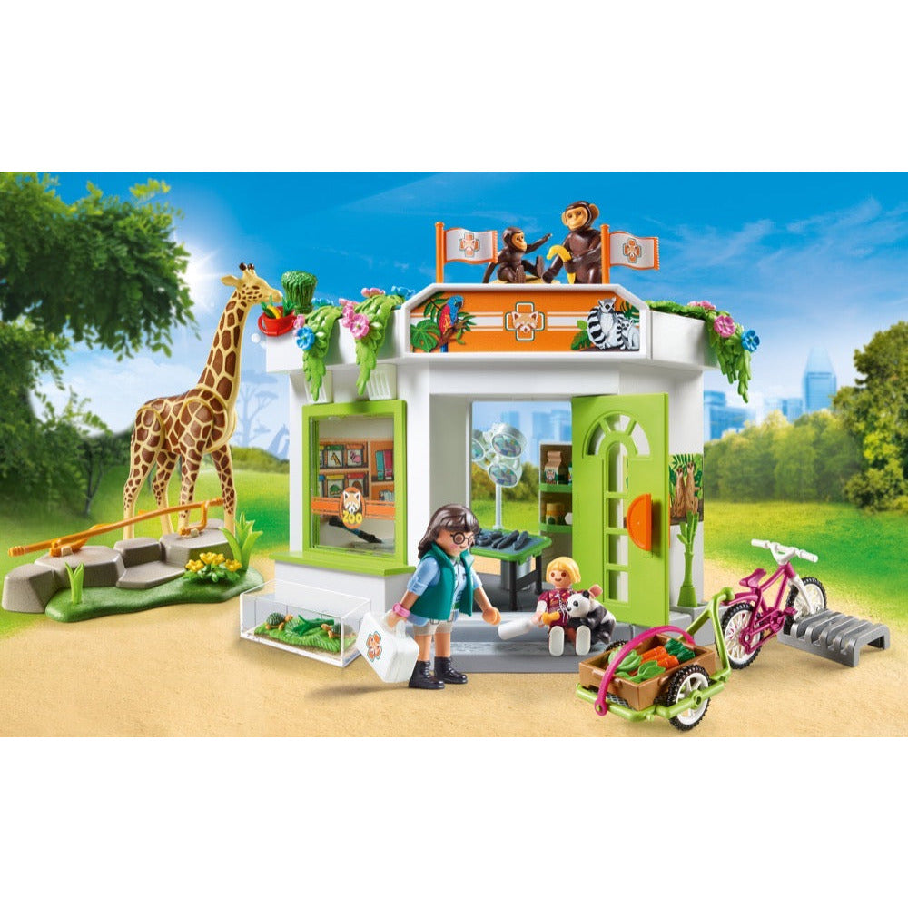 PLAYMOBIL 70900 Tierarztpraxis im Zoo