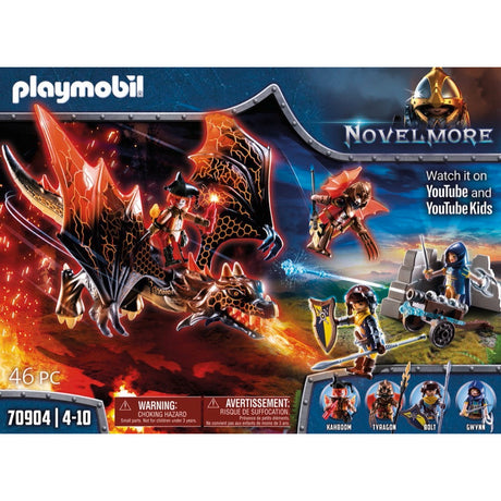 PLAYMOBIL 70904 Novelmore Drachenattacke