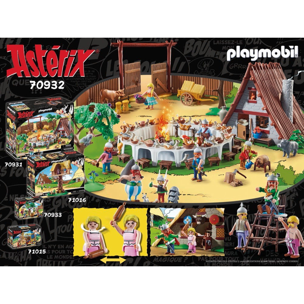 PLAYMOBIL 70932 Asterix: Hütte des Majestix