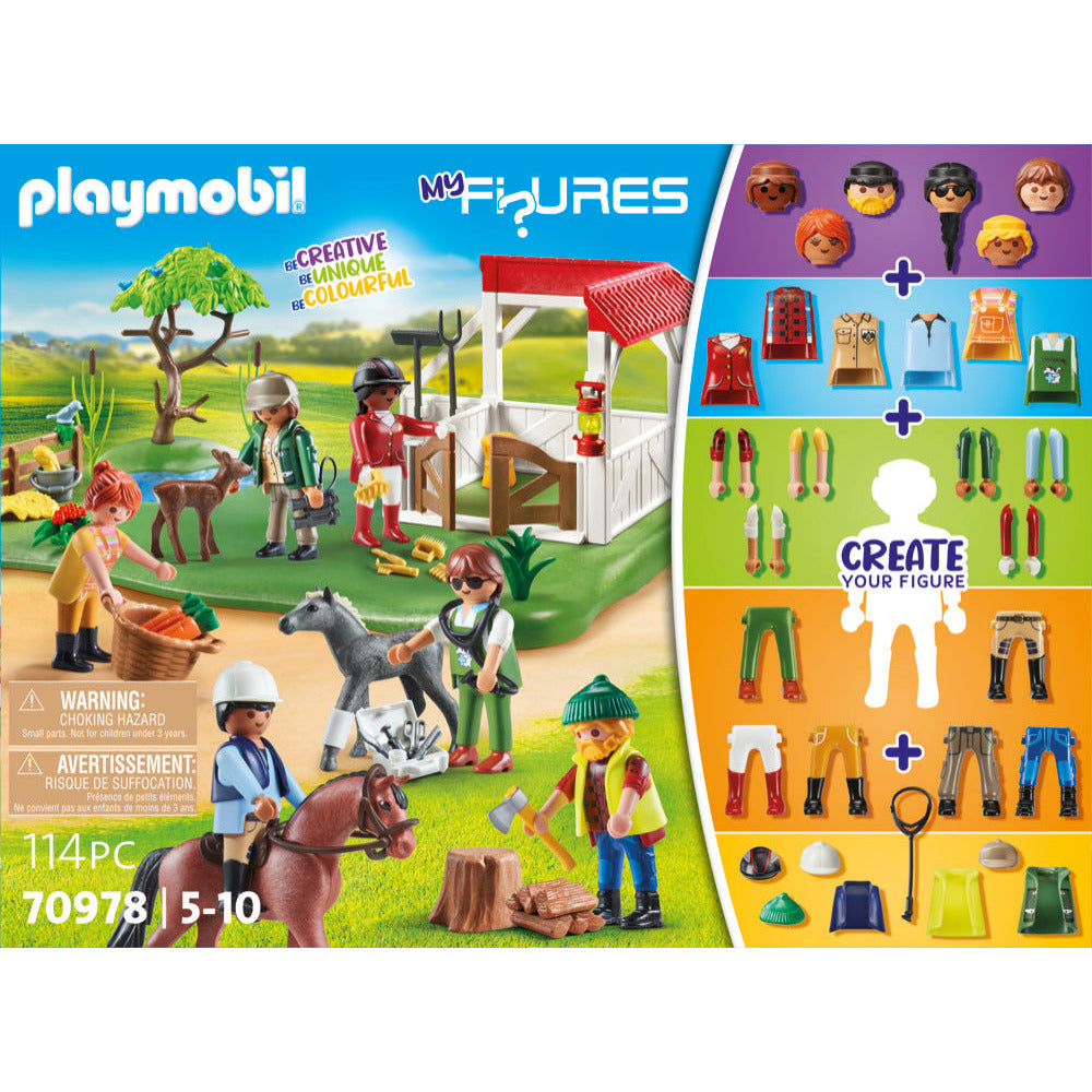 PLAYMOBIL 70978 My Figures: Horse Ranch