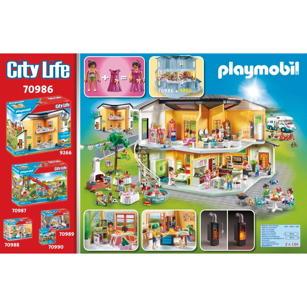 PLAYMOBIL 70986 Etagenerweiterung Wohnhaus