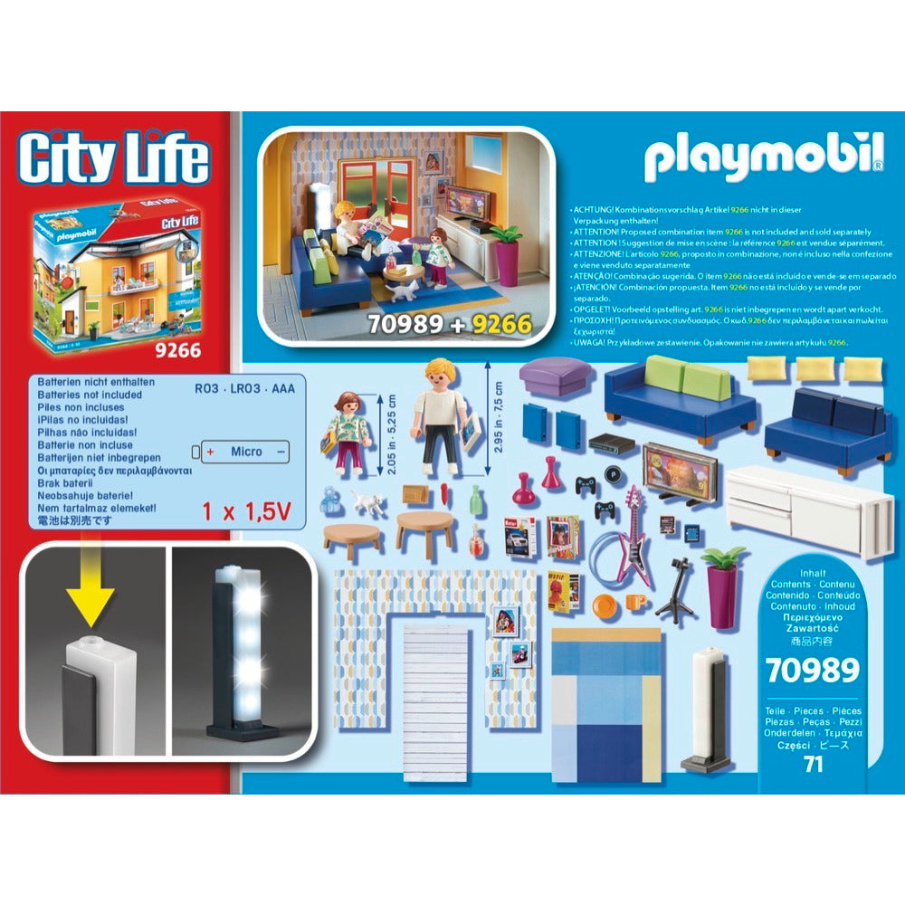 PLAYMOBIL 70989 Wohnzimmer