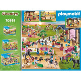 PLAYMOBIL 70995 Reitunterricht mit Pferdeboxen