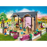 PLAYMOBIL 70995 Reitunterricht mit Pferdeboxen