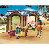 PLAYMOBIL 70995 Reitunterricht mit Pferdeboxen