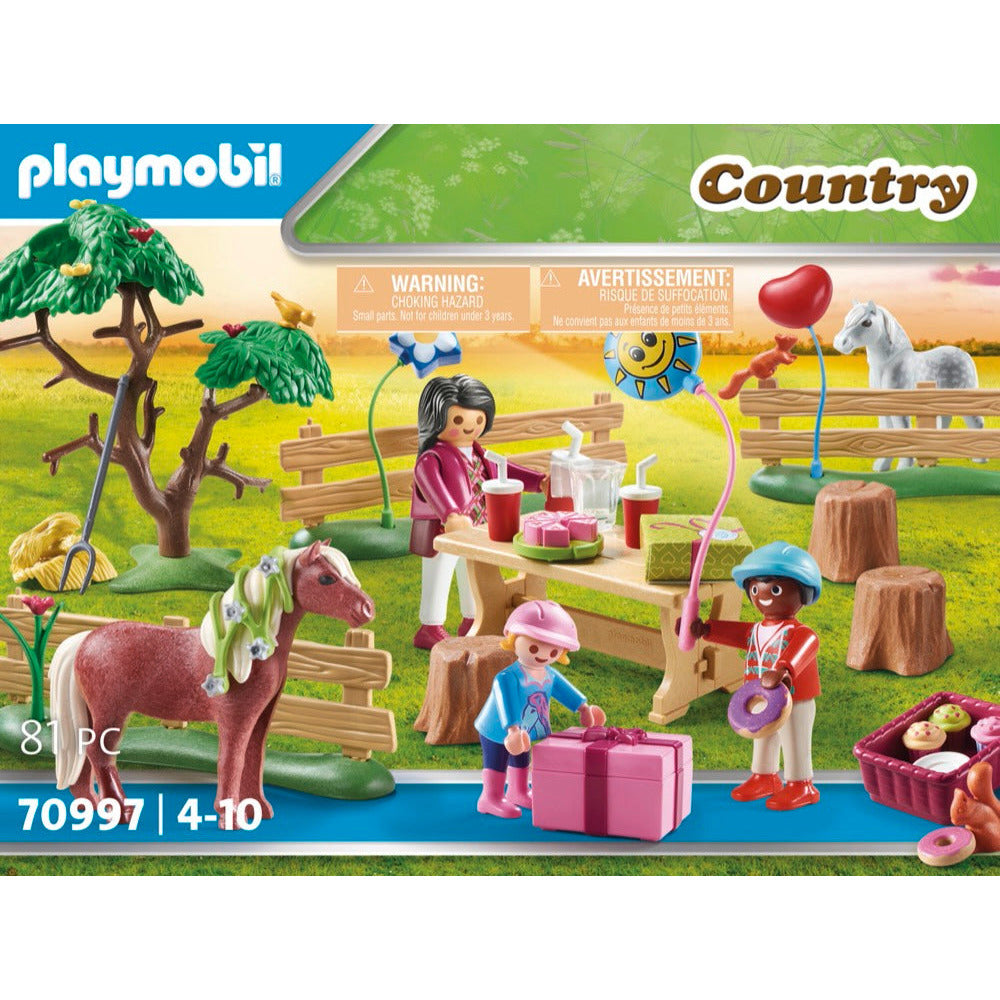 PLAYMOBIL 70997 Kindergeburtstag auf dem Ponyhof