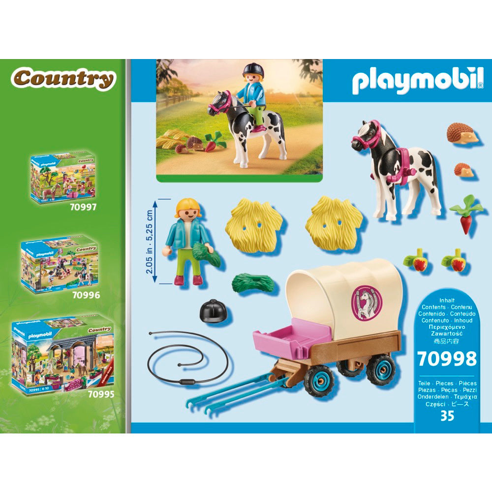 PLAYMOBIL 70998 Ponykutsche