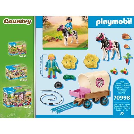 PLAYMOBIL 70998 Ponykutsche