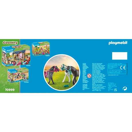 PLAYMOBIL 70999 3 Pferde: Friese, Knabstrupper & Andalusier