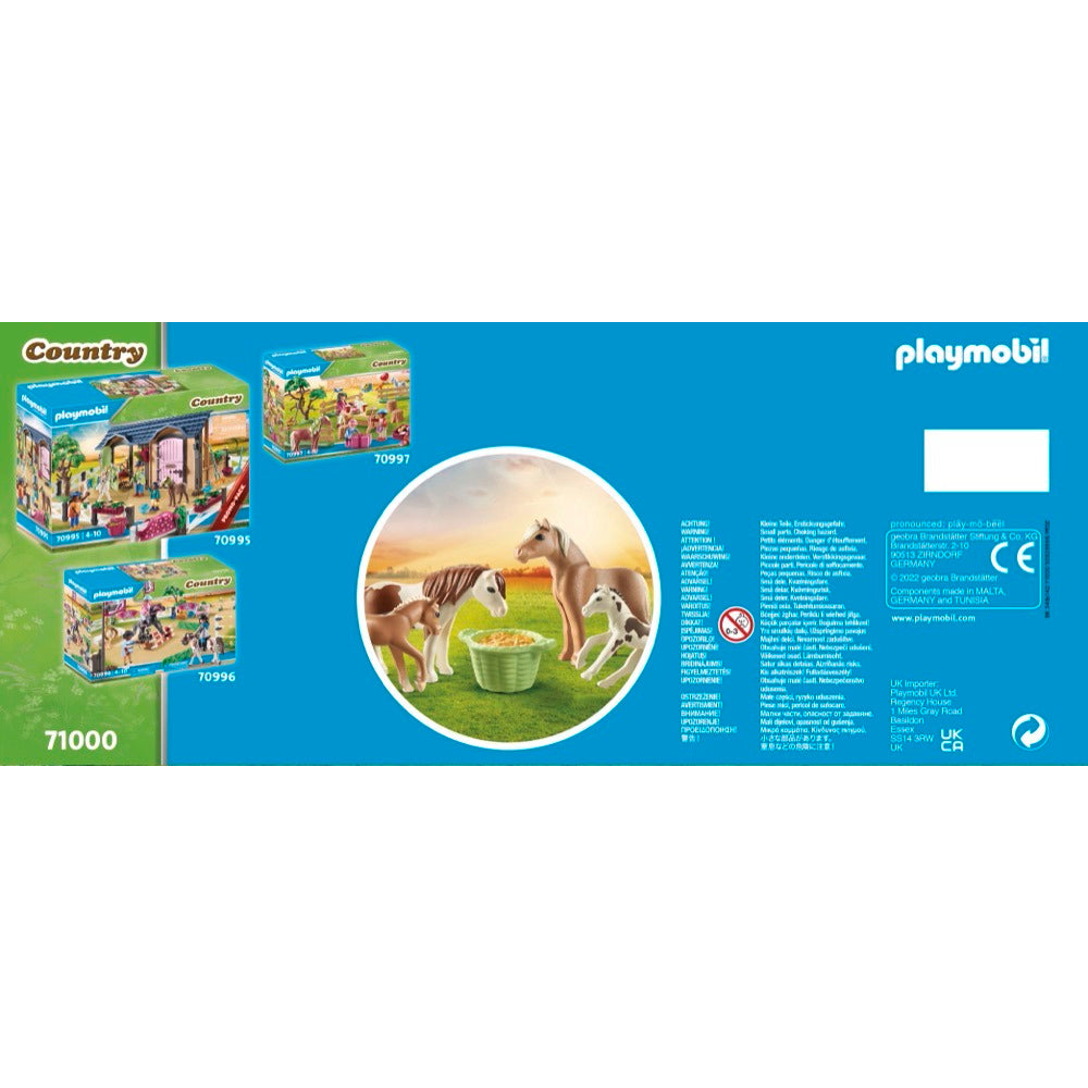 PLAYMOBIL 71000 2 Island Ponys mit Fohlen