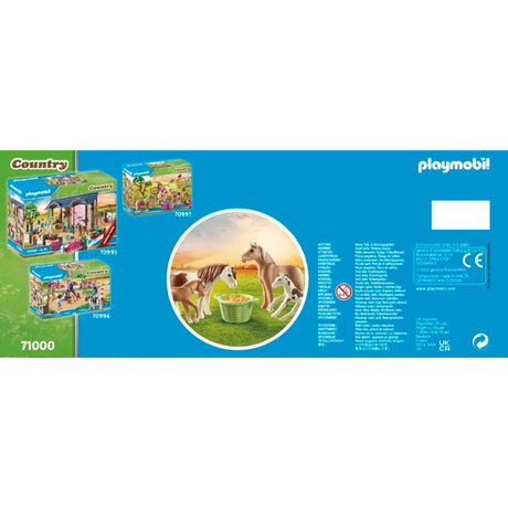 PLAYMOBIL 71000 2 Island Ponys mit Fohlen