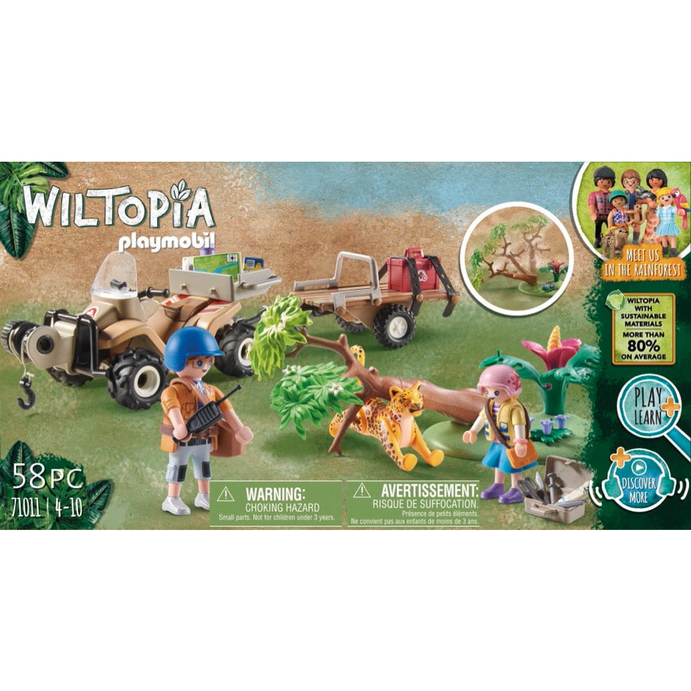 PLAYMOBIL 71011 Wiltopia - Tierrettungs-Quad