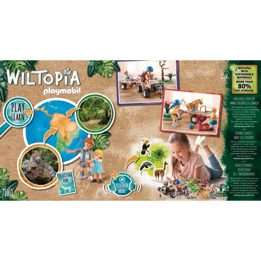 PLAYMOBIL 71011 Wiltopia - Tierrettungs-Quad