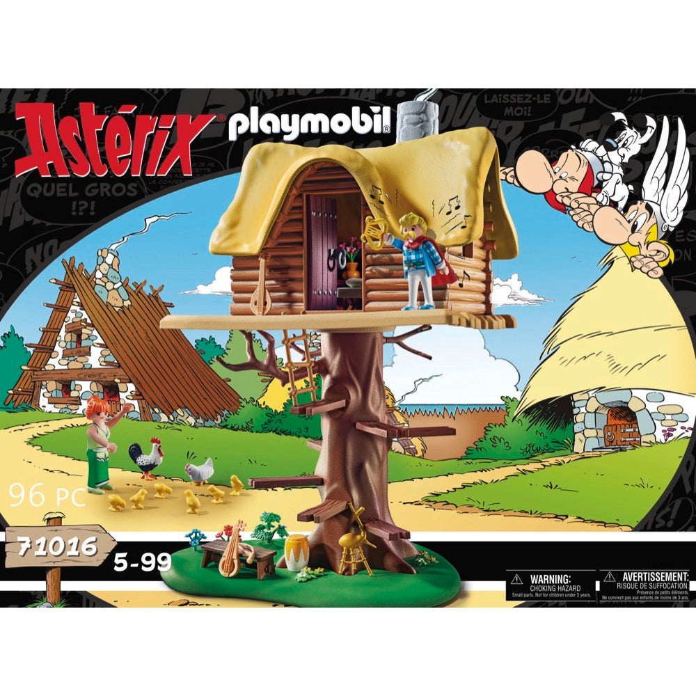 PLAYMOBIL 71016 Asterix: Troubadix mit Baumhaus