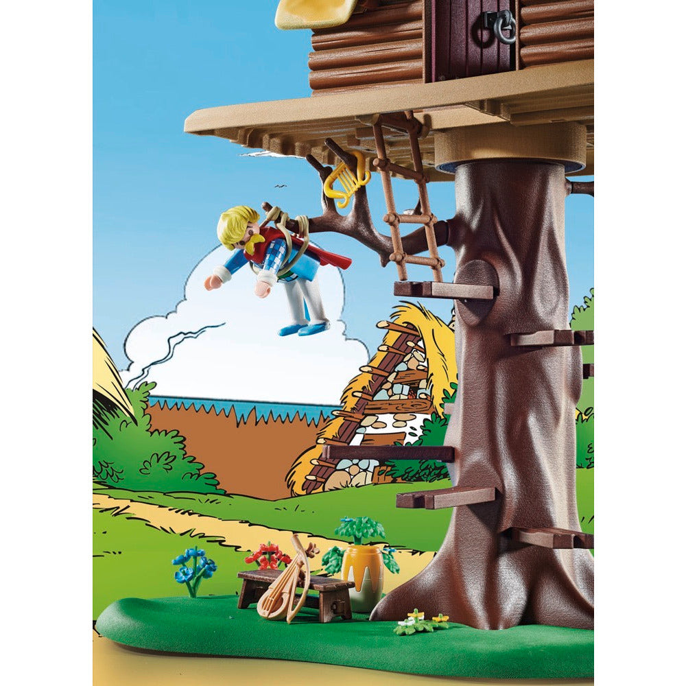 PLAYMOBIL | 71016 | Asterix: Troubadix mit Baumhaus