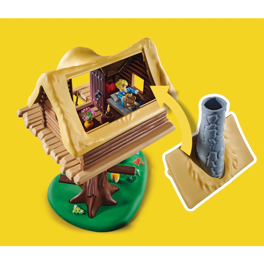 PLAYMOBIL | 71016 | Asterix: Troubadix mit Baumhaus
