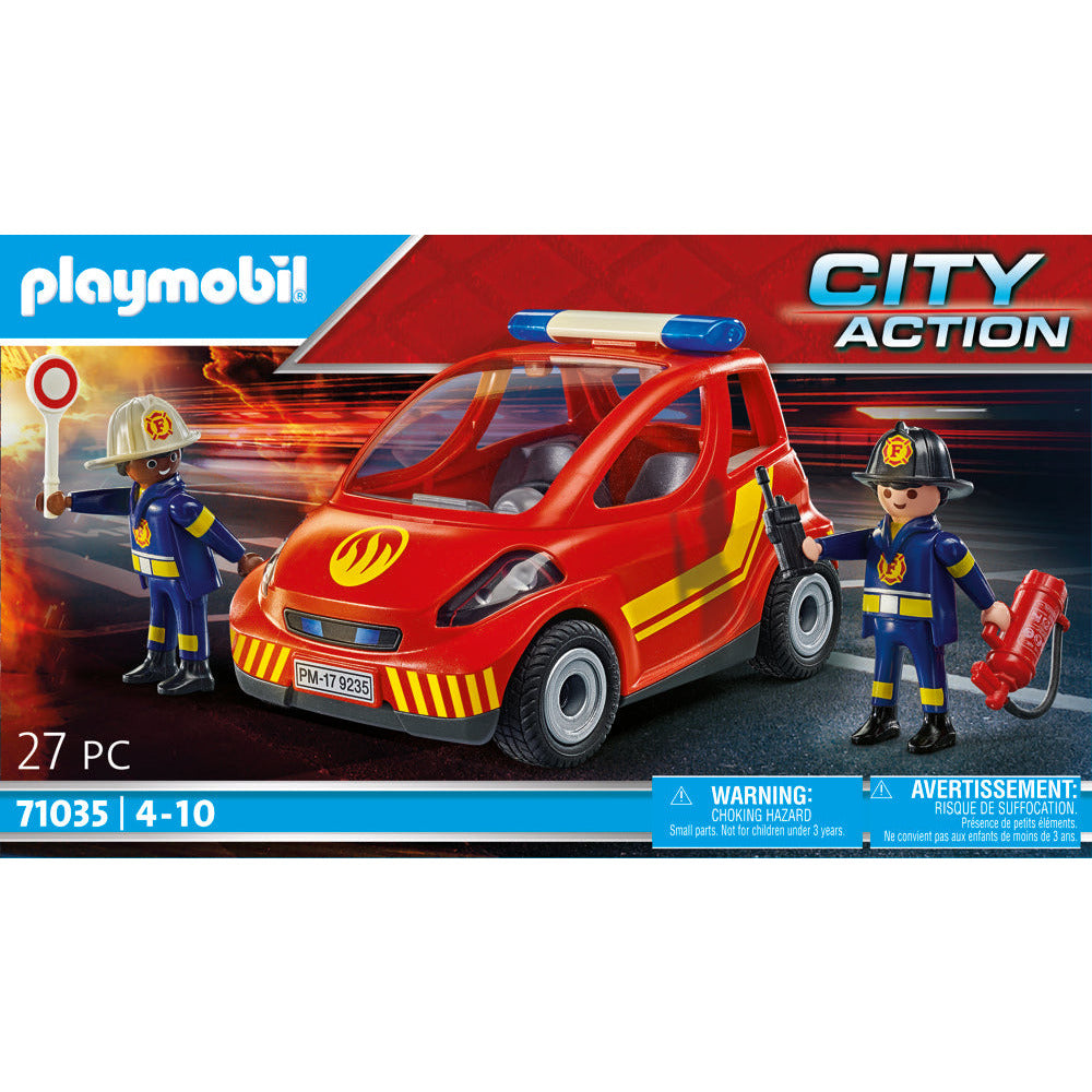 PLAYMOBIL 71035 Feuerwehr Kleinwagen