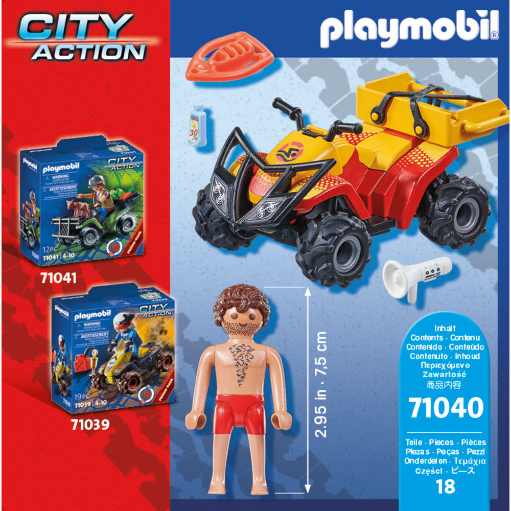 PLAYMOBIL 71040 Rettungsschwimmer-Quad