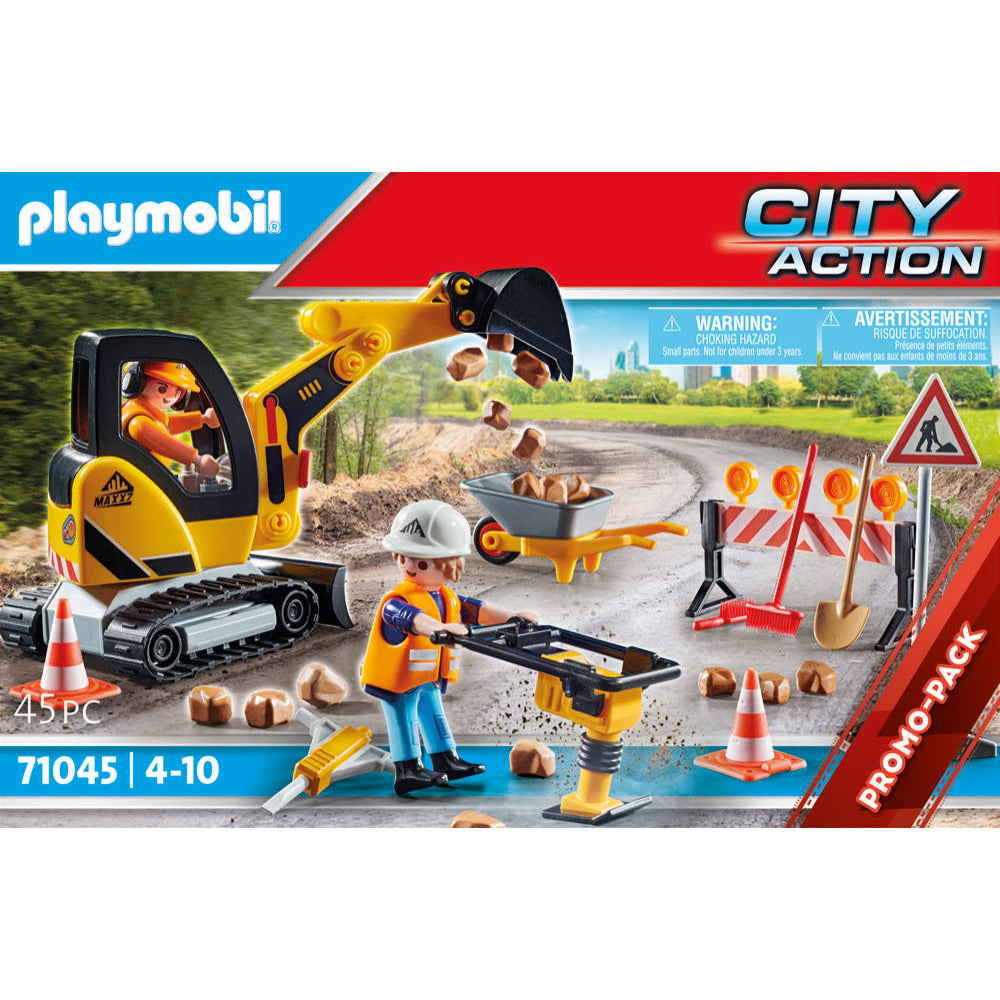 PLAYMOBIL 71045 Straßenbau