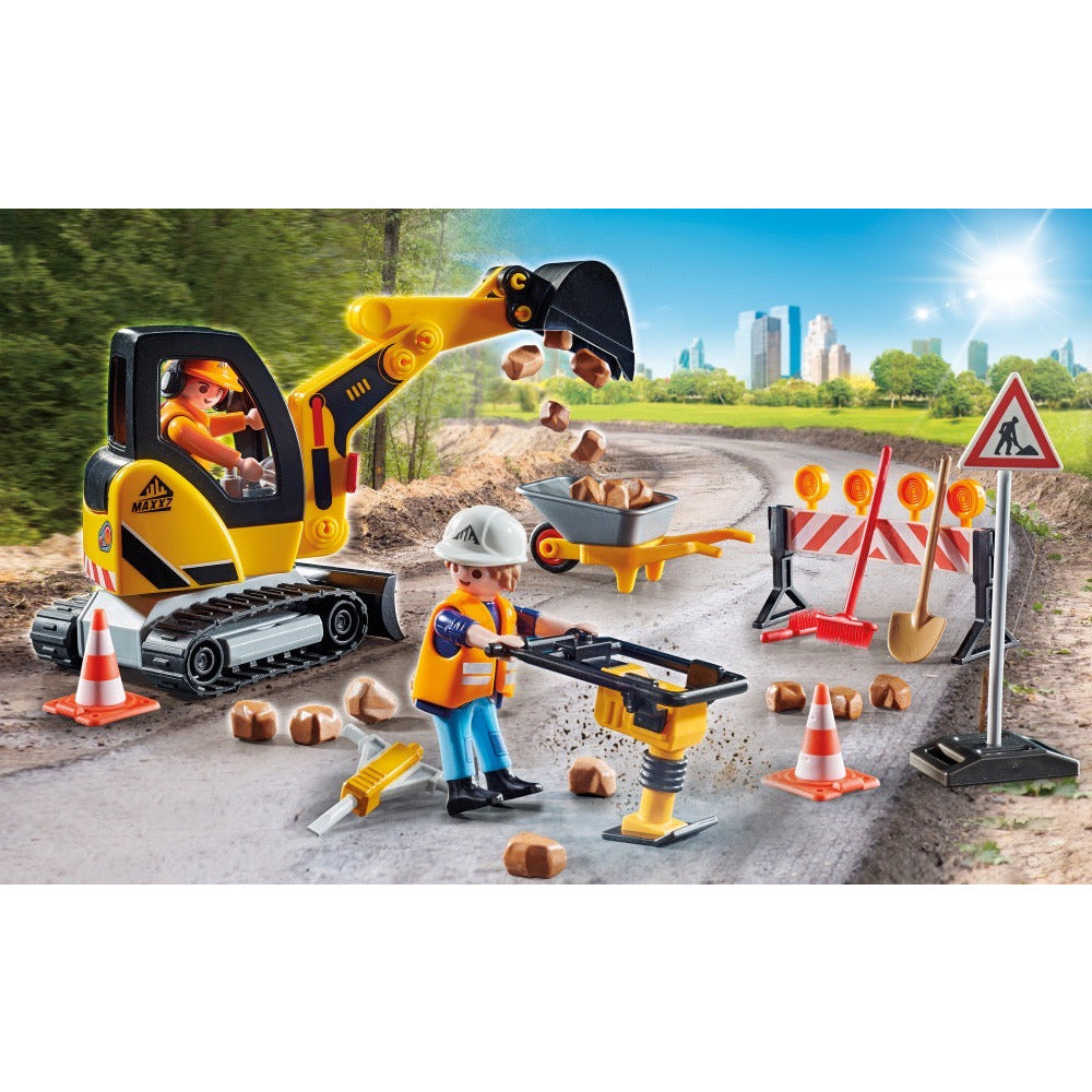 PLAYMOBIL 71045 Straßenbau