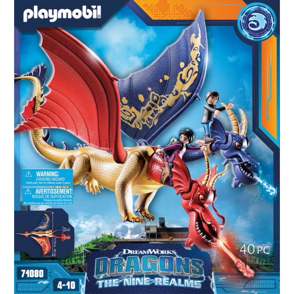 PLAYMOBIL 71080 Dragons: The Nine Realms - Wu & Wei mit Jun