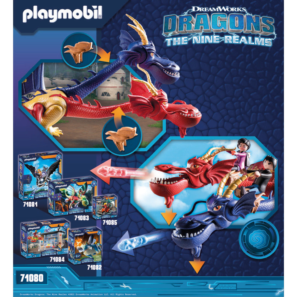 PLAYMOBIL 71080 Dragons: The Nine Realms - Wu & Wei mit Jun