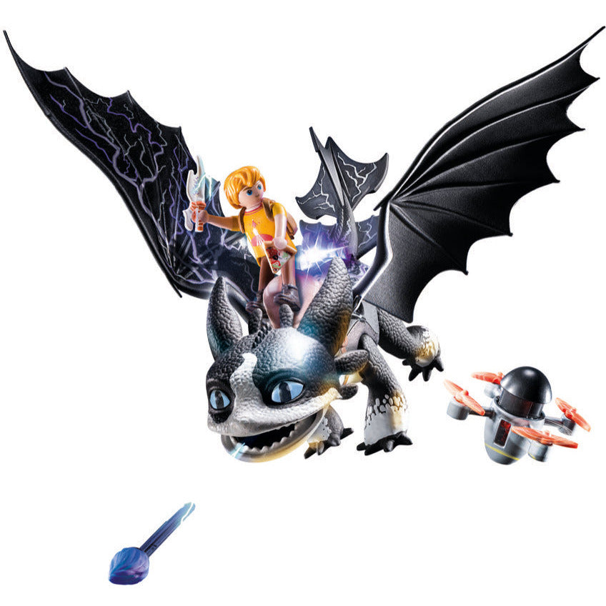 PLAYMOBIL 71081 Dragons: The Nine Realms - Thunder & Tom